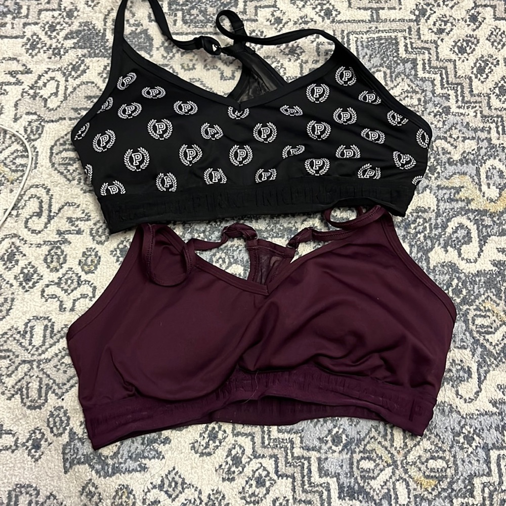 Pink Sports Bras